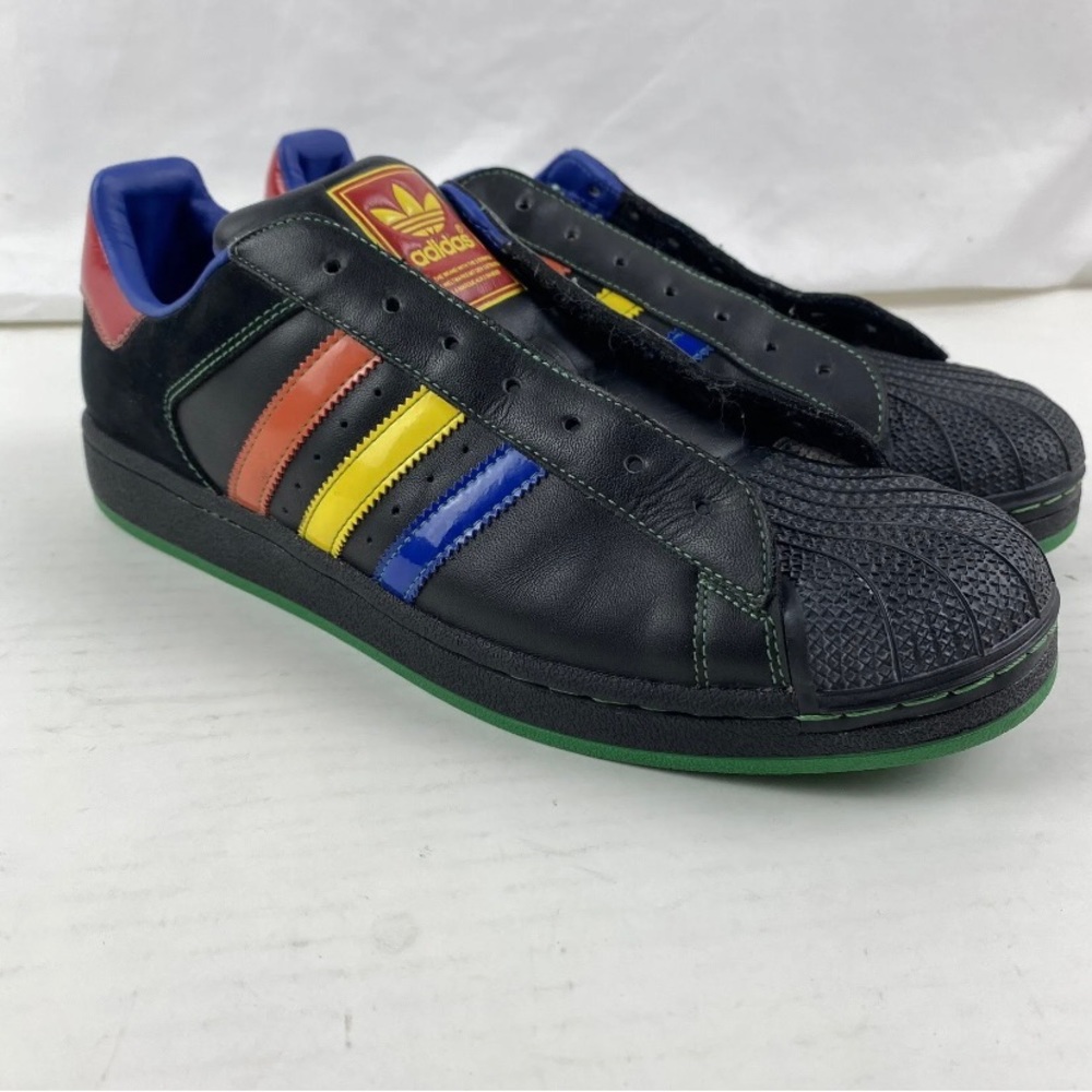 Adidas Original Superstar 2 II CB Black Shell Rare Shoes No Laces 11.5 045887
